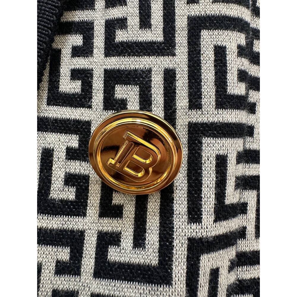 Balmain PB Labyrinth Monogram Blazer Sz.36 - Picture 4 of 10